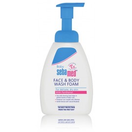 Sebamed Baby Face & Body Wash Foam пена для ванн для лица и тела для детей