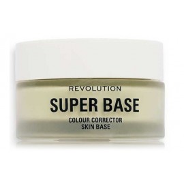 Makeup Revolution Superbase Green Colour Corrector Skin Base raudonį ir pigmentines dėmes maskuojanti priemonė