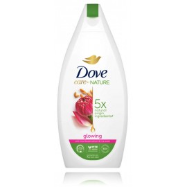 Dove Care By Nature Glowing Shower Gel spindesio suteikiantis dušo gelis