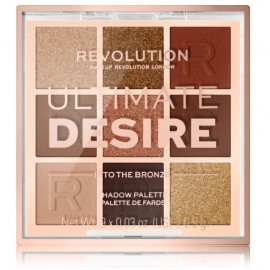 Makeup Revolution Ultimate Desire Into The Bronze палитра теней