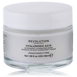 Revolution Skincare Hyaluronic Acid Overnight Hydrating Mask naktinė drėkinamoji veido kaukė