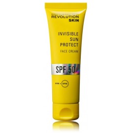 Revolution Skincare Invisible Sun Protect Face Cream SPF50 apsauginis veido kremas nuo saulės