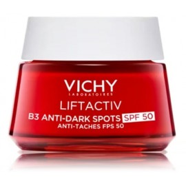 Vichy Liftactiv B3 Anti-Dark Spots SPF50 apsauginis dieninis veido kremas nuo pigmentinių dėmių