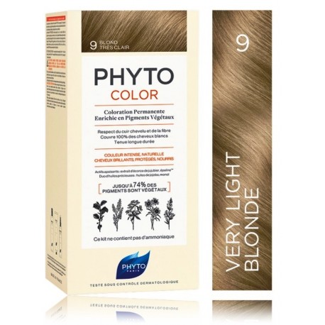 Phyto Phytocolor Permanent Color plaukų dažai be amoniako