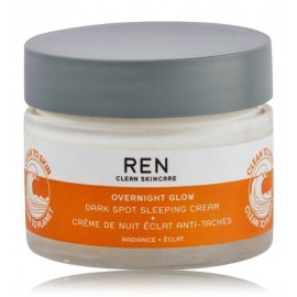 REN Overnight Glow Dark Spot Sleeping Cream šviesinantis naktinis kremas visiems odos tipams