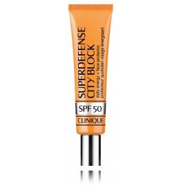 Clinique Superdefense City Block Daily Energy + Face Protector SPF 50 apsauginis veido kremas