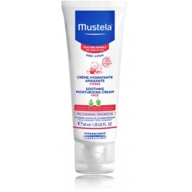 Mustela Bebe Soothing Moisturizing Face Cream увлажняющий крем для лица для младенцев