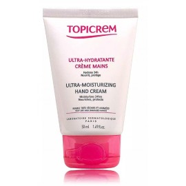 Topicrem Ulta-Moisturizing Hand Cream drėkinamasis rankų kremas sausai odai