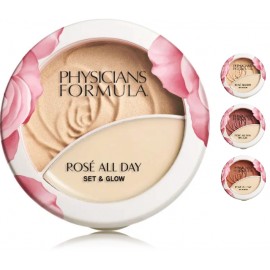 Physicians Formula Rosé All Day Set & Glow švytėjimo suteikianti priemonė ir balzamas