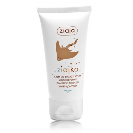 Ziaja Kids Ziajka Sun Face Cream SPF30 защитный крем для лица для детей от 3 месяцев