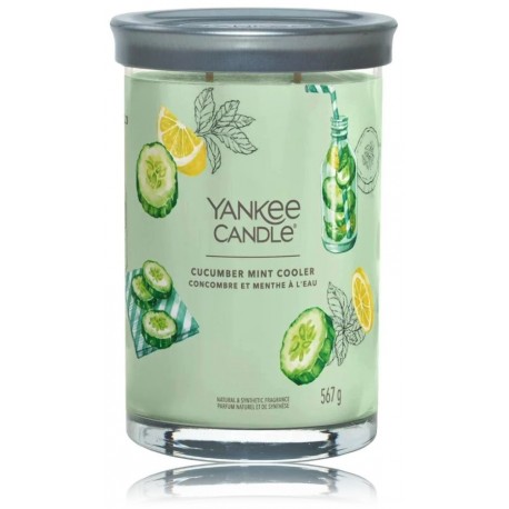 Yankee Candle Signature Tumbler Cucumber Mint Cooler ароматическая свеча