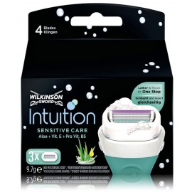 Wilkinson Sword Intuition Sensitive Care skustuvo galvutės