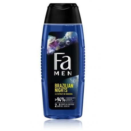 Fa Men Brazilian Nights 2in1 Hair & Body dušo gelis vyrams