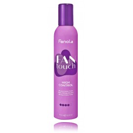 Fanola Fan Touch High Control Extra Strong Mousse ypač stiprios fiksacijos putos plaukams