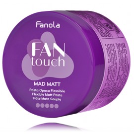 Fanola Fan Touch Mad Matt Flexible Matt Paste formavimo pasta plaukams