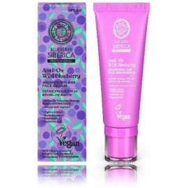 Natura Siberica Professional Anti-Ox Wild Blueberry SPF20 apsauginis dieninis veido kremas