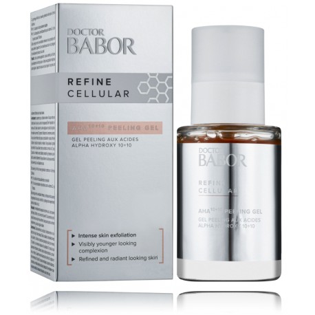 Babor Doctor Babor Refine Cellular AHA 10+10 Peeling Gel rūgštinis šveitiklis veidui