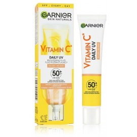 Garnier Skin Naturals Vitamin C Sheer Glow Fluid SPF50+ сияющий защитный флюид для лица