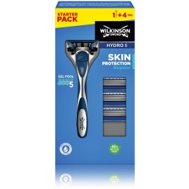 Wilkinson Sword Men Hydro5 Skin Protection Regular бритва + 3 бритвенные головки