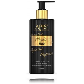 Apis Mystic Oud Nourishing Body and Hand Balm maitinantis rankų/kūno balzamas vyrams ir moterims