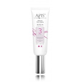 Apis Natural Slow Aging Eye Cream Step 3 Rejuvenated Gaze jauninantis kremas paakiams