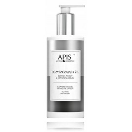 Apis Cleansing Face Gel очищающий гель для лица с активированным углем для жирной/комбинированной/проблемной кожи