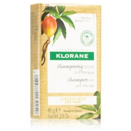 Klorane Mango Shampoo Bar kietas šampūnas sausiems plaukams