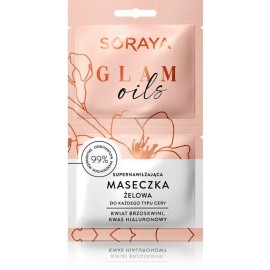 Soraya Glam Oils intensyviai drėkinanti gelinė veido kaukė