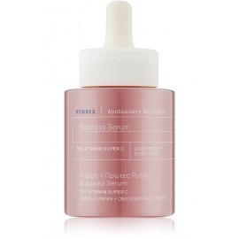 Korres Apothecary Wild Rose Spotless Serum 15% Vitamin Super C skaistinantis veido serumas