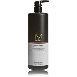 Paul Mitchell Mitch Heavy Hitter Deep Cleansing Shampoo kasdienis giliai valantis šampūnas vyrams