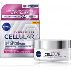 NIVEA Hyaluron Cellular Filler Anti-Age Cream SPF30 дневной крем для лица против старения