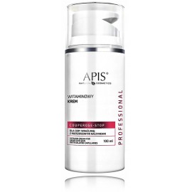 Apis Professional Couperose-Stop Vitamin Cream kremas jautriai veido odai su išsiplėtusiais kapiliarais