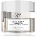 Apis Inspiration Mud Hair Mask грязевая маска для сухих, поврежденных и ломких волос с минералами Мертвого моря.