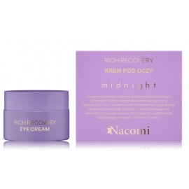 NACOMI Rich Recovery Midnight Eye Cream atkuriamasis paakių kremas