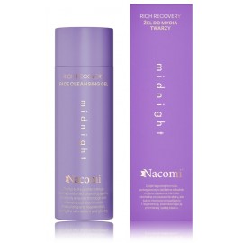 NACOMI Rich Recovery Midnight Face Cleansing Gel atkuriantis valomasis veido gelis