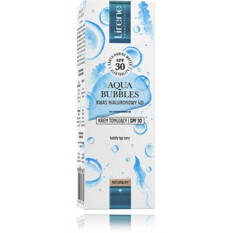 Lirene Aqua Bubbles SPF30 тонизирующий крем для лица