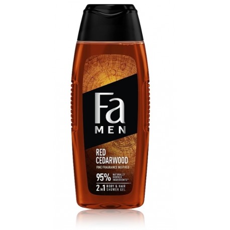 Fa Men Red Cedarwood Shower Gel dušo gelis vyrams