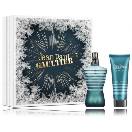 Jean Paul Gaultier Le Male набор для мужчин (75 мл. EDT + 75 мл. Гель для душа)