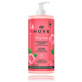 Nuxe Very Rose Soothing Shower Gel raminantis dušo gelis