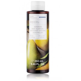 Korres Bergamot Pear Renewing Body Cleanser gaivinantis dušo gelis