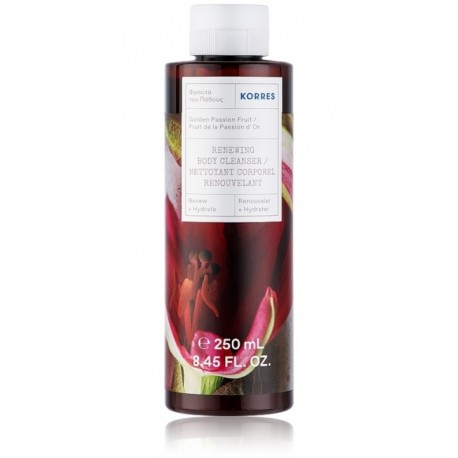 Korres Golden Passion Fruit Renewing Body Cleanser освежающий гель для душа