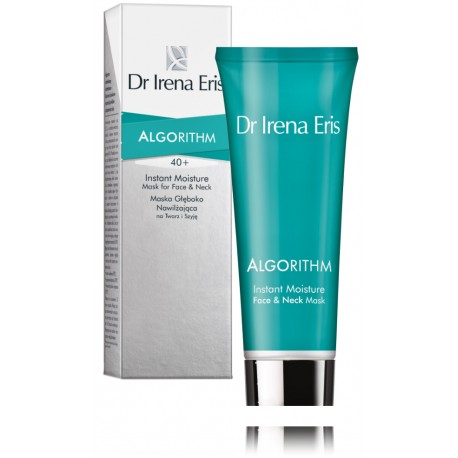 Dr Irena Eris Algorithm Instant Moisture Face & Neck Mask быстро увлажняющая маска для лица и шеи