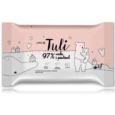 Luba Tuli Wipes With Panthenol drėgnos servetėlės kūdikiams su pantenoliu