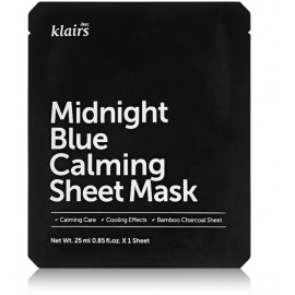 Klairs Midnight Blue Calming Sheet Mask успокаивающая тканевая маска для лица