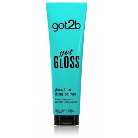 Schwarzkopf Got2b Got Gloss Hair Shine Primer spindesio suteikianti apsauga nuo karščio plaukams