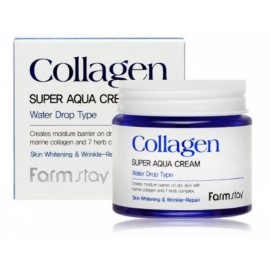 FarmStay Collagen Super Aqua Cream drėkinamasis veido kremas