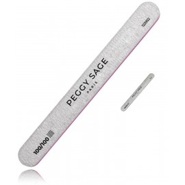 Peggy Sage 2-Way Nail File Zebra Coarse двусторонняя пилочка для ногтей