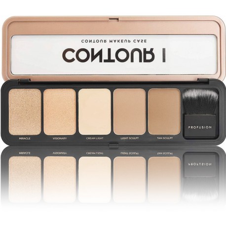 Profusion Cosmetics Contour Case палитра для контуринга лица