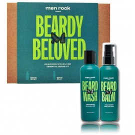 Men Rock Beardy Beloved Awakening Sicilian Lime barzdos priežiūros rinkinys vyrams (šampūnas 100 ml. + balzamas 100 ml.)