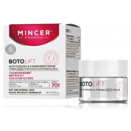 MINCER PHARMA Boto Lift No.701 drėkinantis ir stangrinantis dieninis veido kremas sausai ir normaliai veido odai